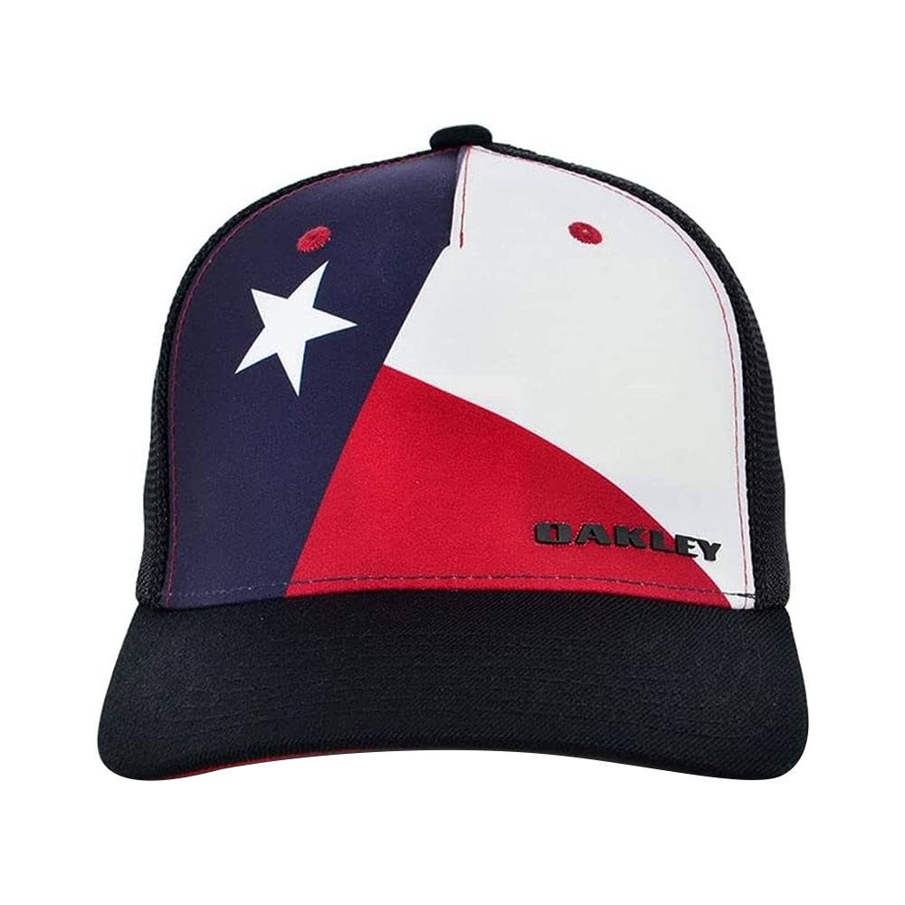 Oakley Indy Passport Golf Cap Black/Texas - 23 Men