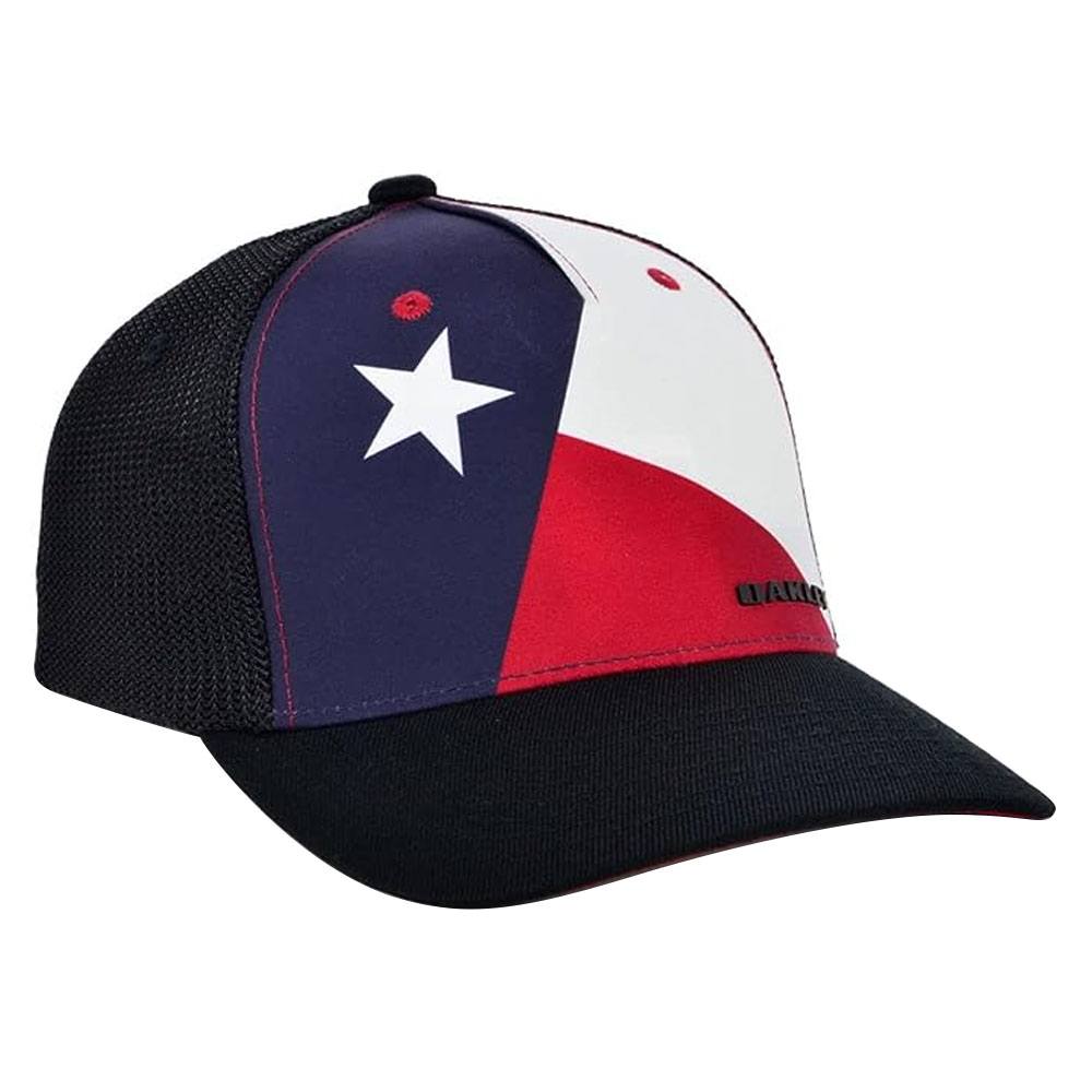 Oakley Indy Passport Golf Cap Black/Texas - 23 Men