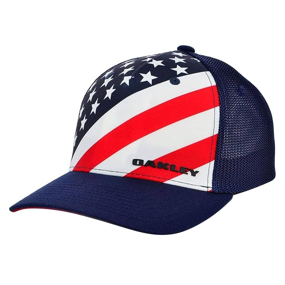 Oakley Indy Passport Golf Cap Navy Blue - 23 Men
