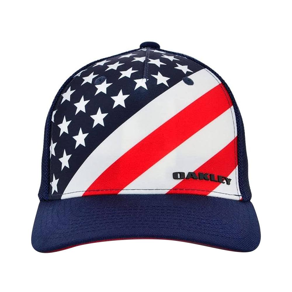 Oakley Indy Passport Golf Cap Navy Blue - 23 Men