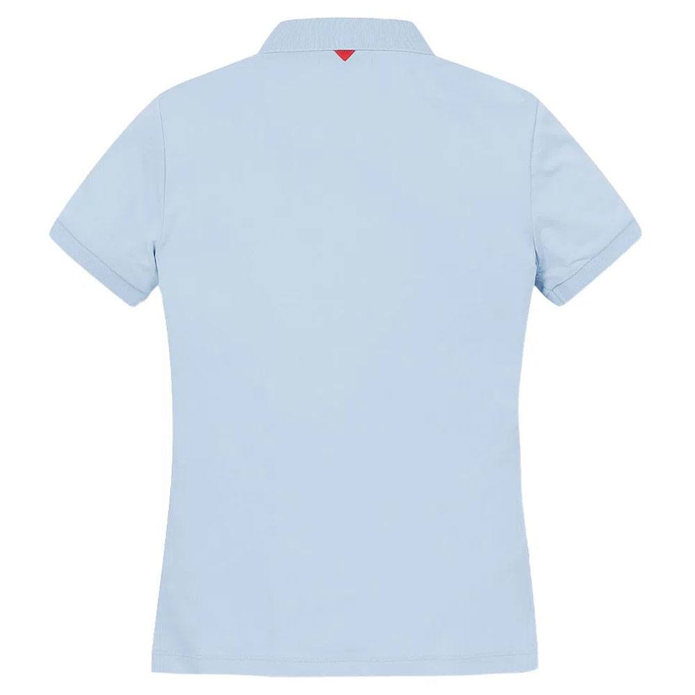 WAAC Essential Wappen Shortsleeve Golf Polo Blue - 23 Women