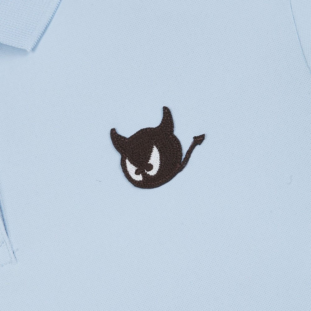 WAAC Essential Wappen Shortsleeve Golf Polo Blue - 23 Women