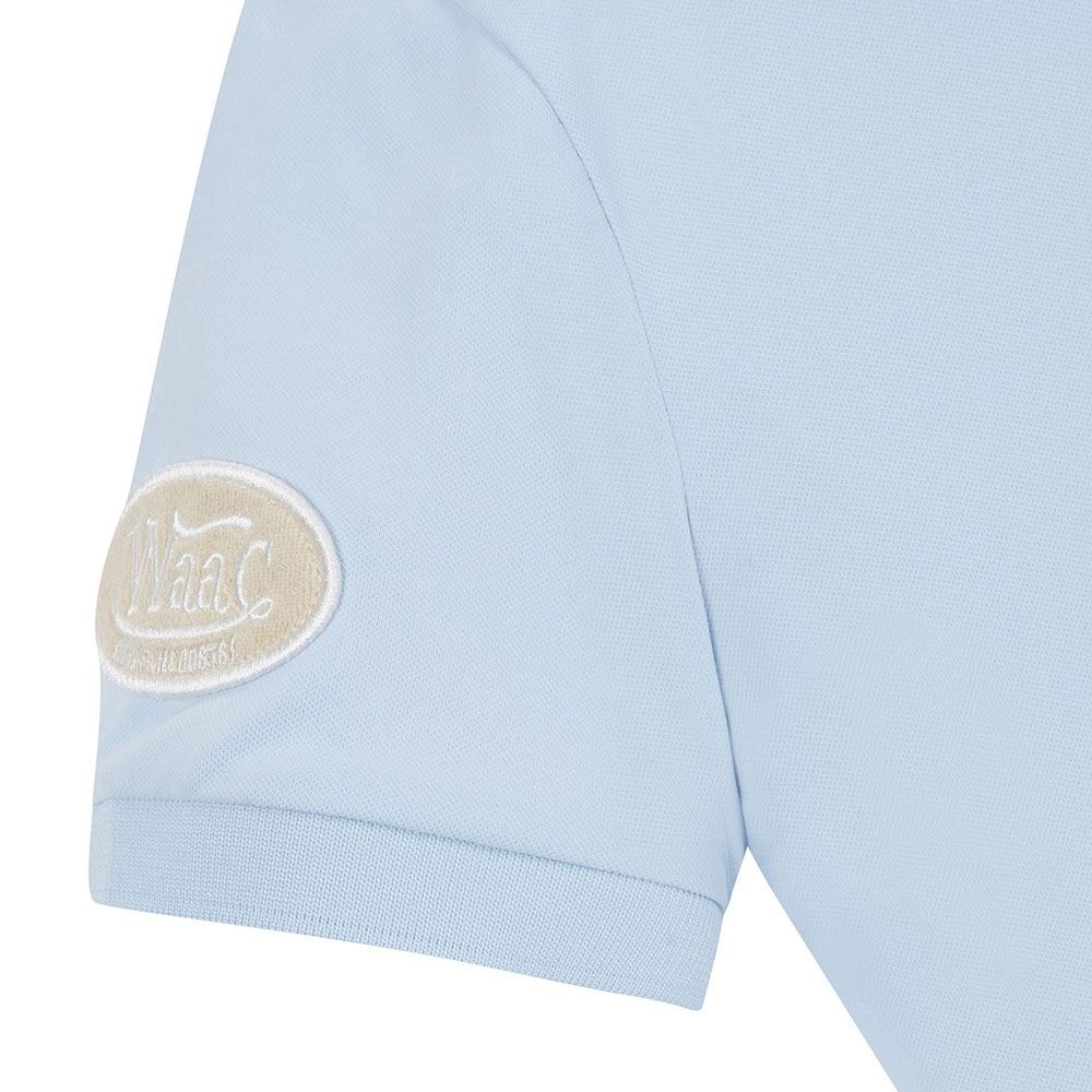 WAAC Essential Wappen Shortsleeve Golf Polo Blue - 23 Women
