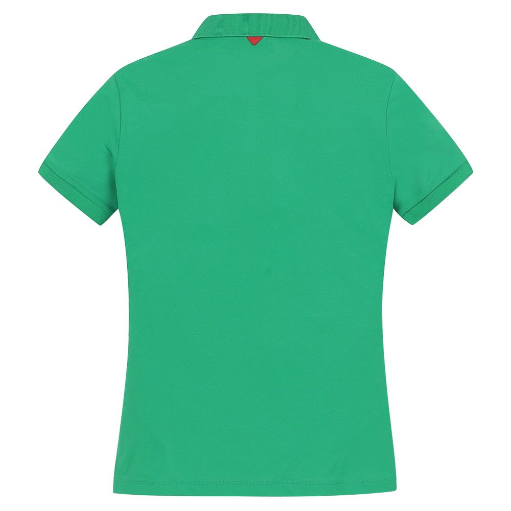 WAAC Essential Wappen Shortsleeve Golf Polo Green - 23 Women