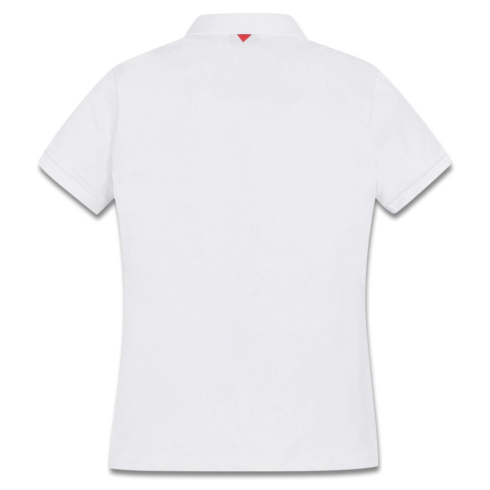 WAAC Essential Wappen Shortsleeve Golf Polo White - 23 Women