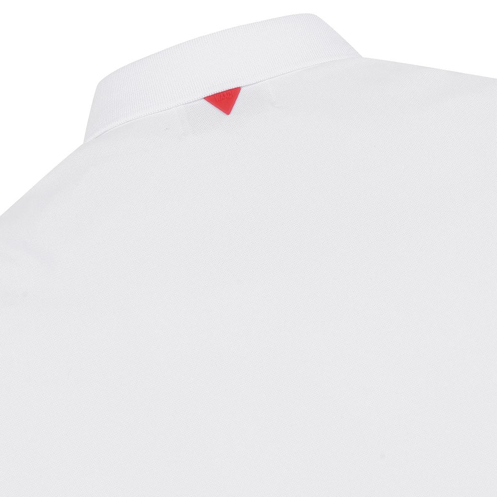 WAAC Essential Wappen Shortsleeve Golf Polo White - 23 Women