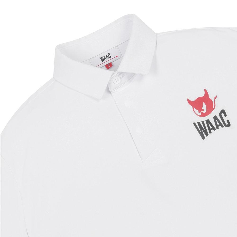 WAAC Heros Shortsleeve Golf Polo White - 23 Men