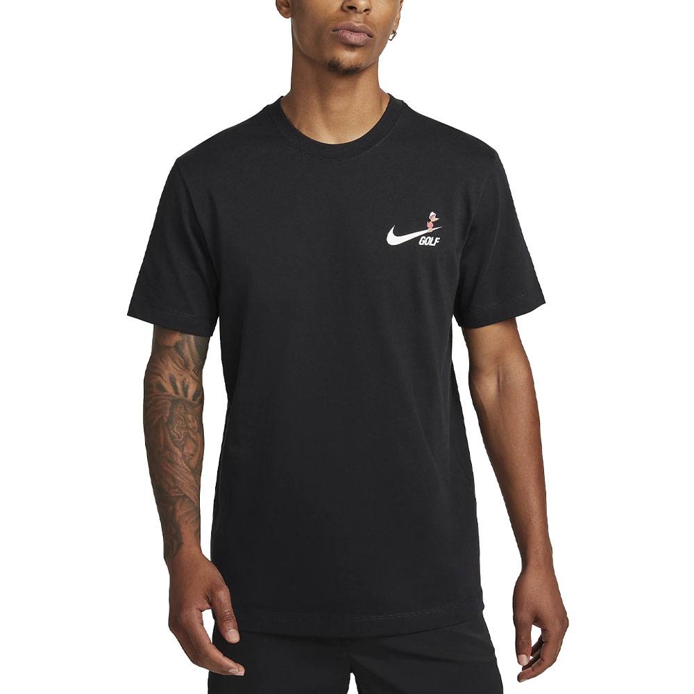 Nike Swoosh Golf T-Shirt Black - 23 Men