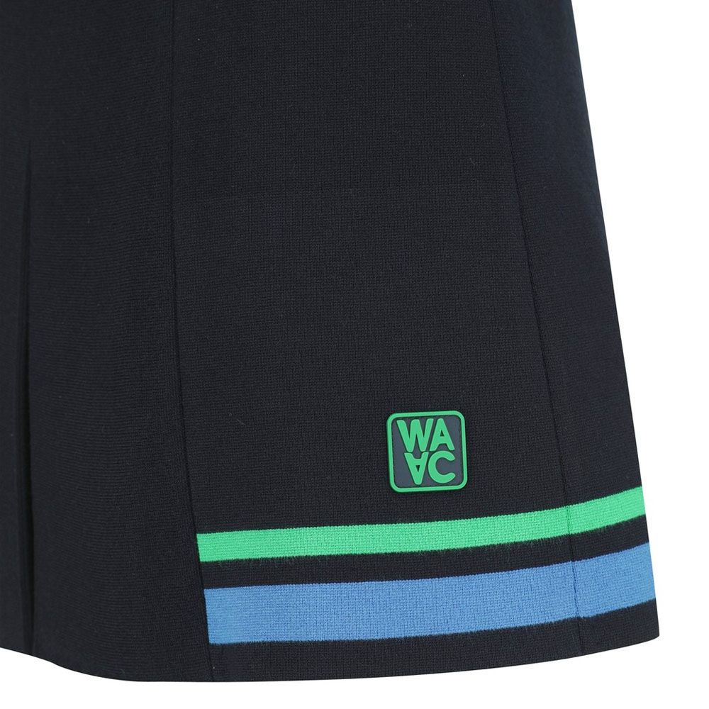 WAAC Cable Pleats Knit Golf Skort Navy - 23 Women