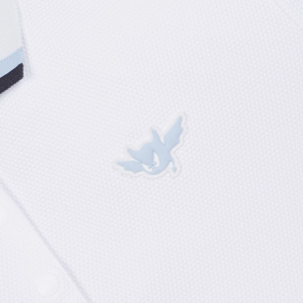 WAAC Half Zipup Flare Golf Polo White - 23 Women