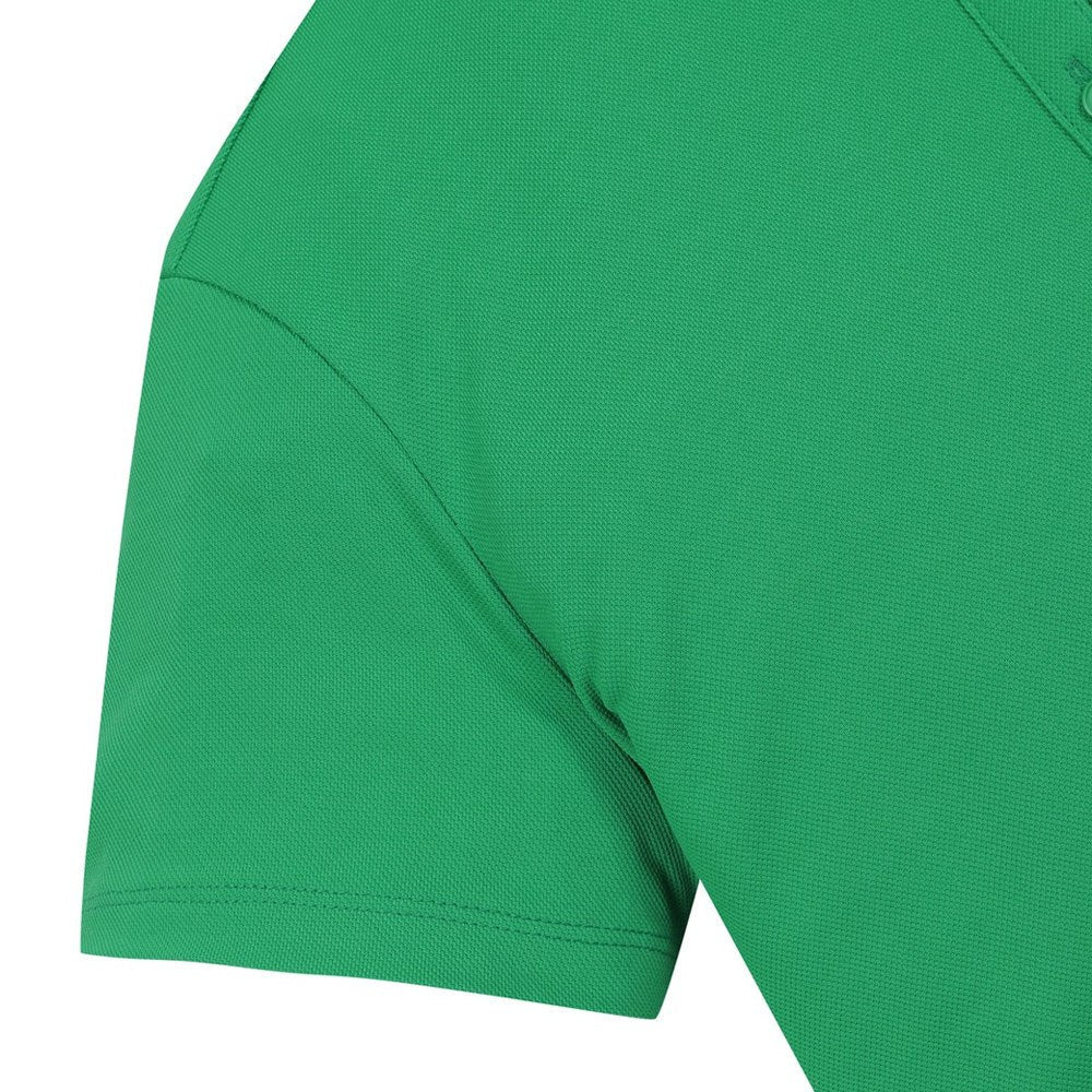 WAAC Rib Collar Shortsleeve Golf Polo Green - 23 Women