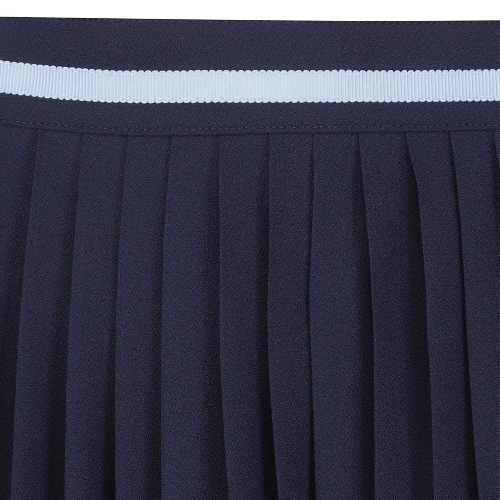 WAAC Pleats Open Wrap Golf Skort Navy - 23 Women