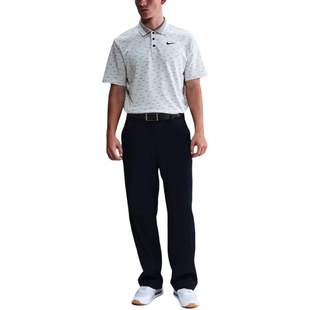 Nike Dri-FIT Tour Micro Print Golf Polo Photon Dust/Black - FA25 Men