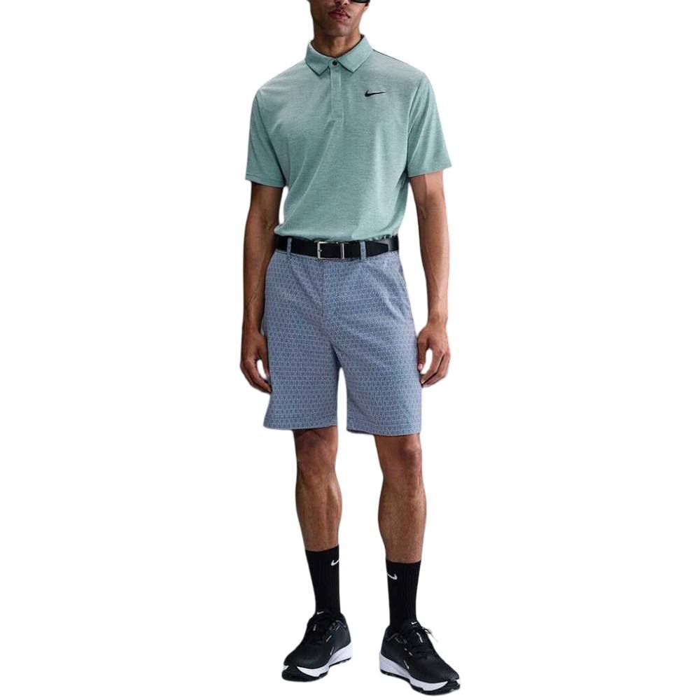 Nike Dri-FIT Tour Jacquard Golf Polo Ocean Cube/Vintage Green/Black - SU25 Men