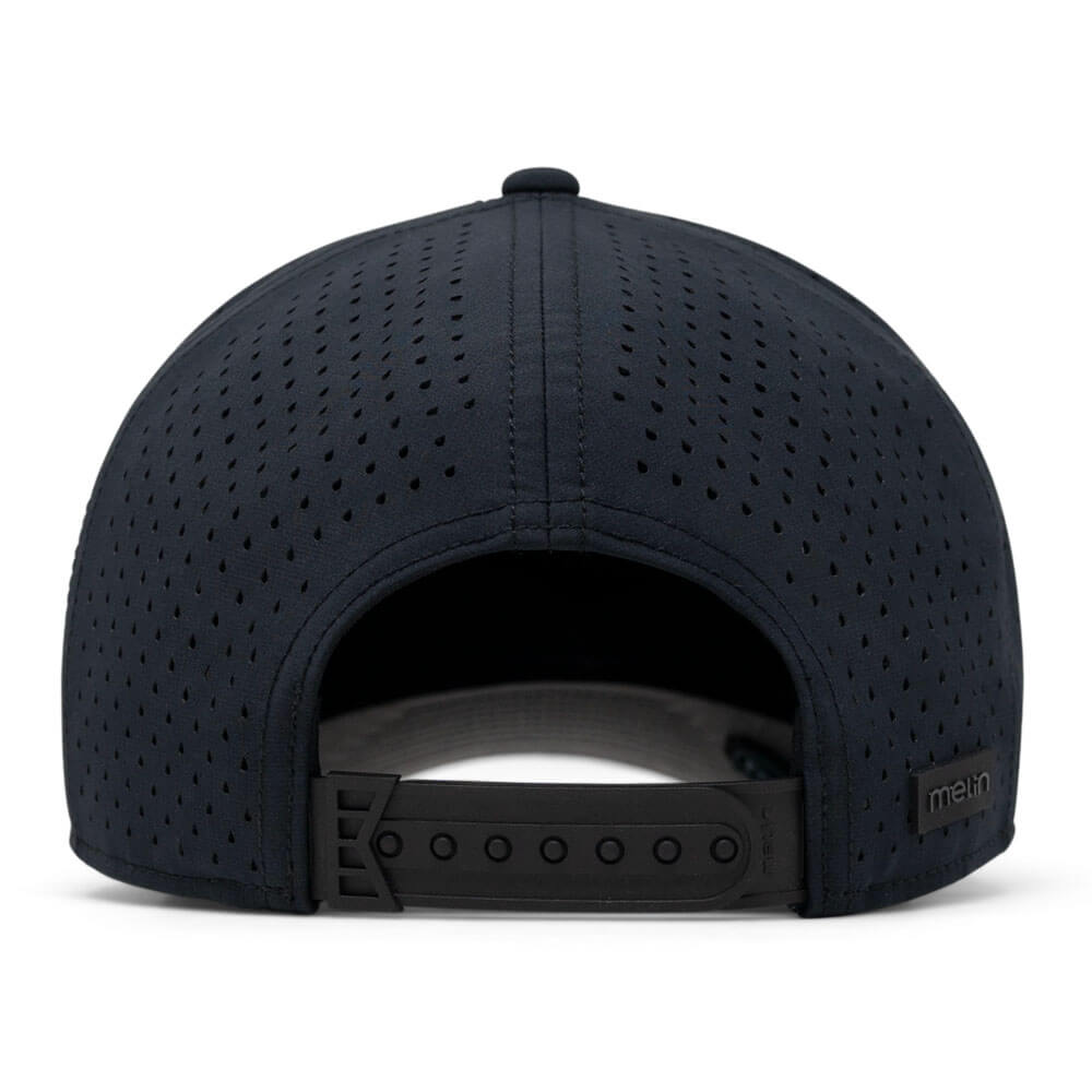 Melin Odysea Stacked Hydro Golf Cap Black/White - SP25 Men