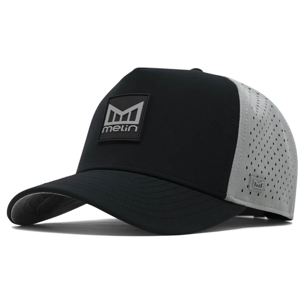 Melin Odysea Stacked Hydro Golf Cap Heather Grey/Black - FW24 Men