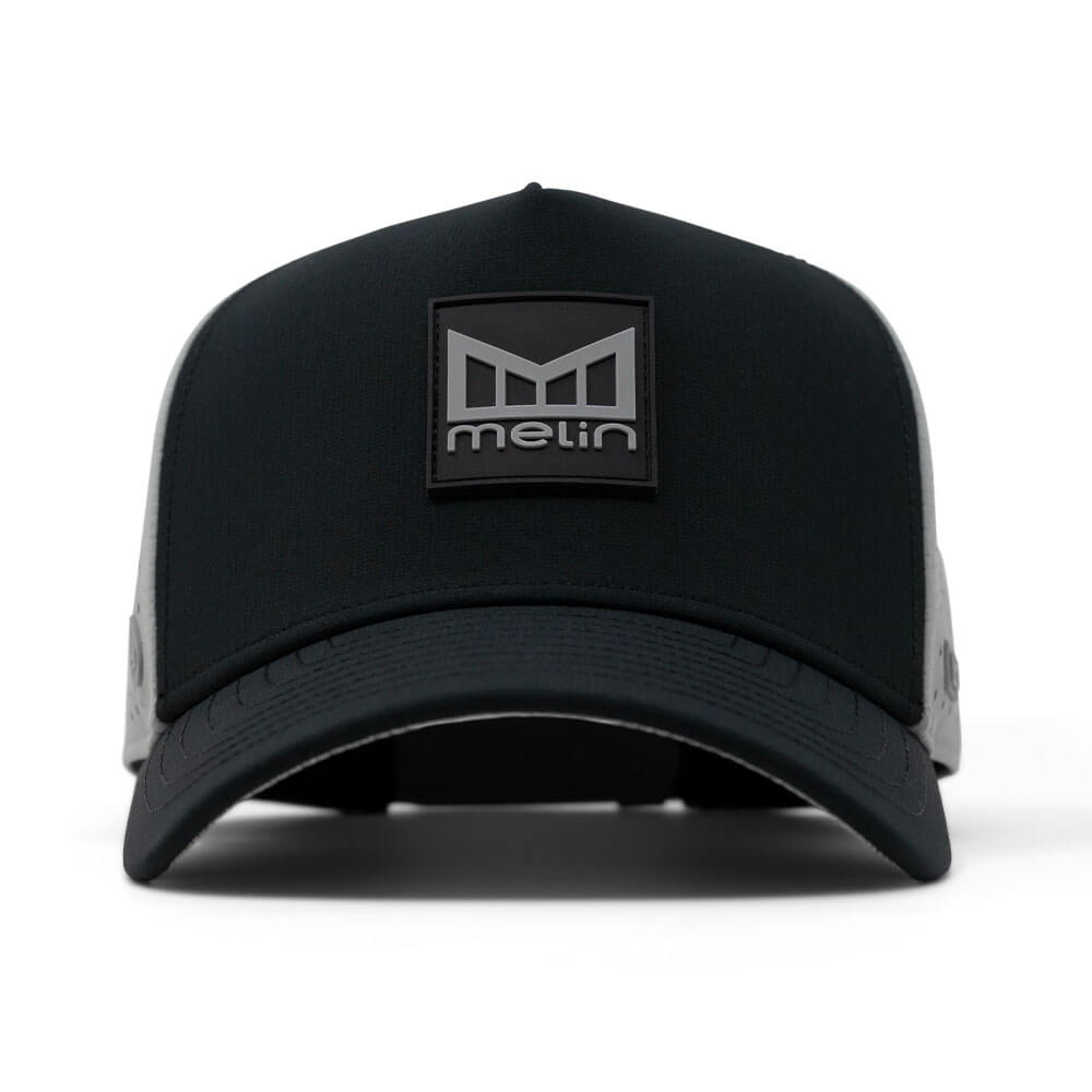 Melin Odysea Stacked Hydro Golf Cap Heather Grey/Black - FW24 Men