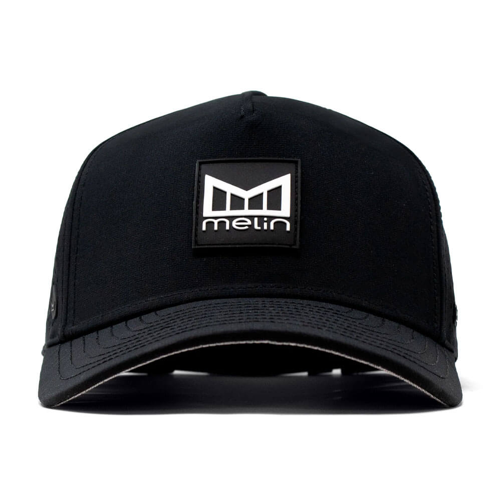 Melin Odysea Stacked Hydro Golf Cap Black - SP20 Men
