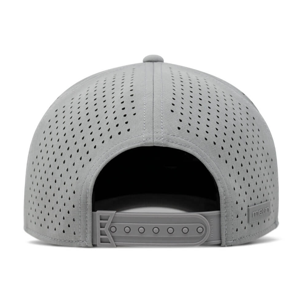 Melin Odysea Stacked Hydro Golf Cap Heather Grey - FA24 Men