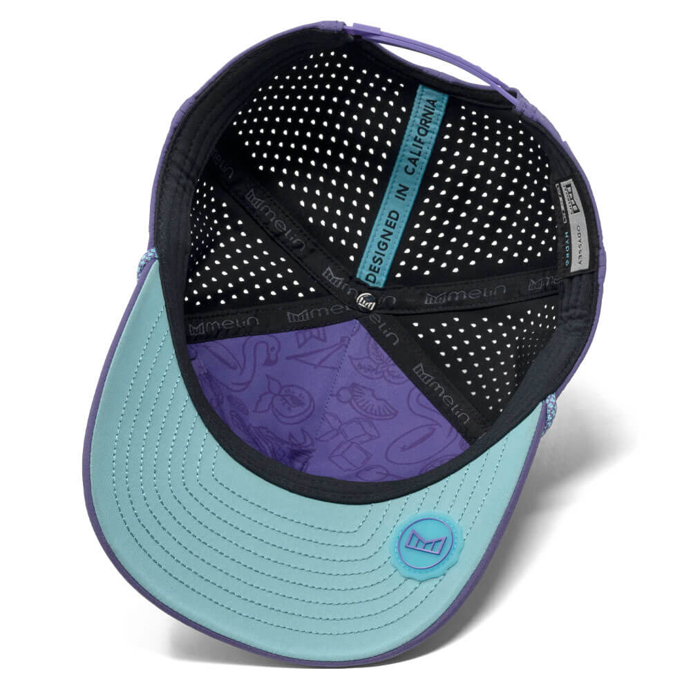 Melin Odysea Stacked Hydro Golf Cap Purple Haze - SU25 Men