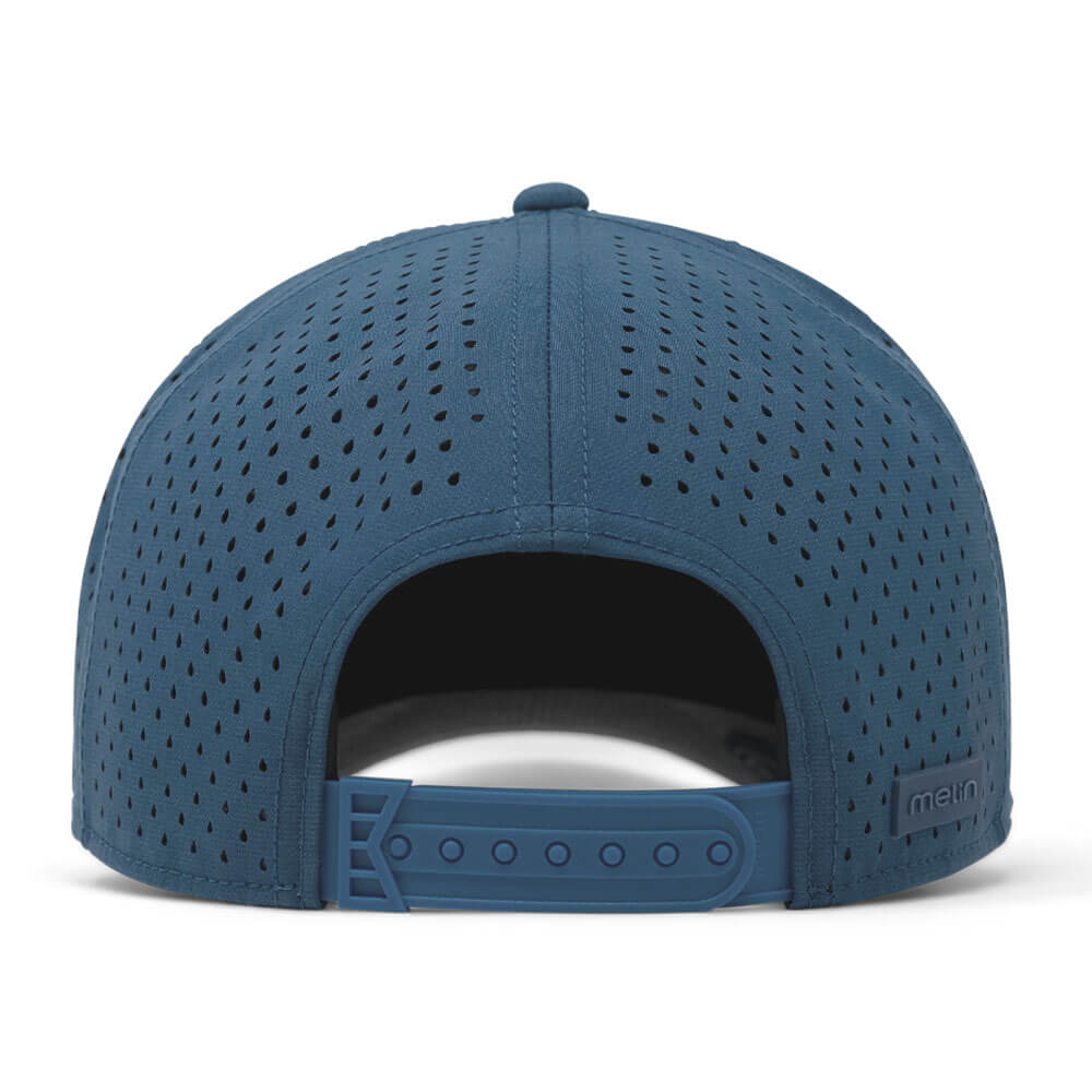 Melin Odysea Stacked Hydro Golf Cap Steel Blue - FA24 Men