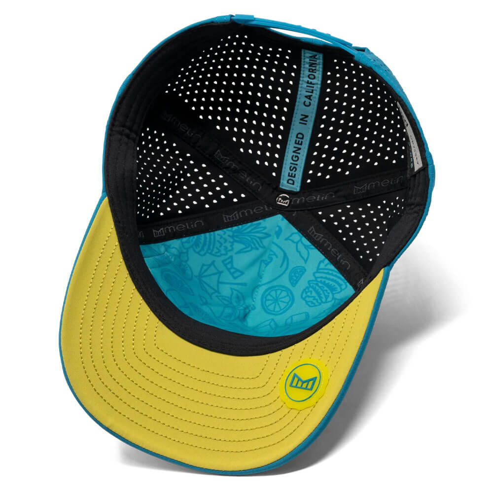 Melin Odysea Rope Bulls Icon Hydro Golf Cap Blue Lagoon - SU25 Men