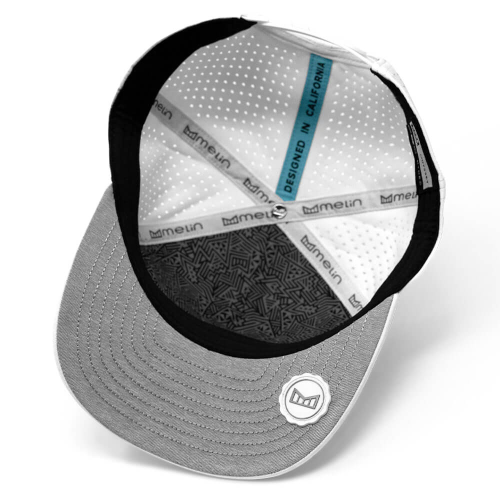 Melin Odysea Rope Bulls Icon Hydro Golf Cap White - FA24 Men