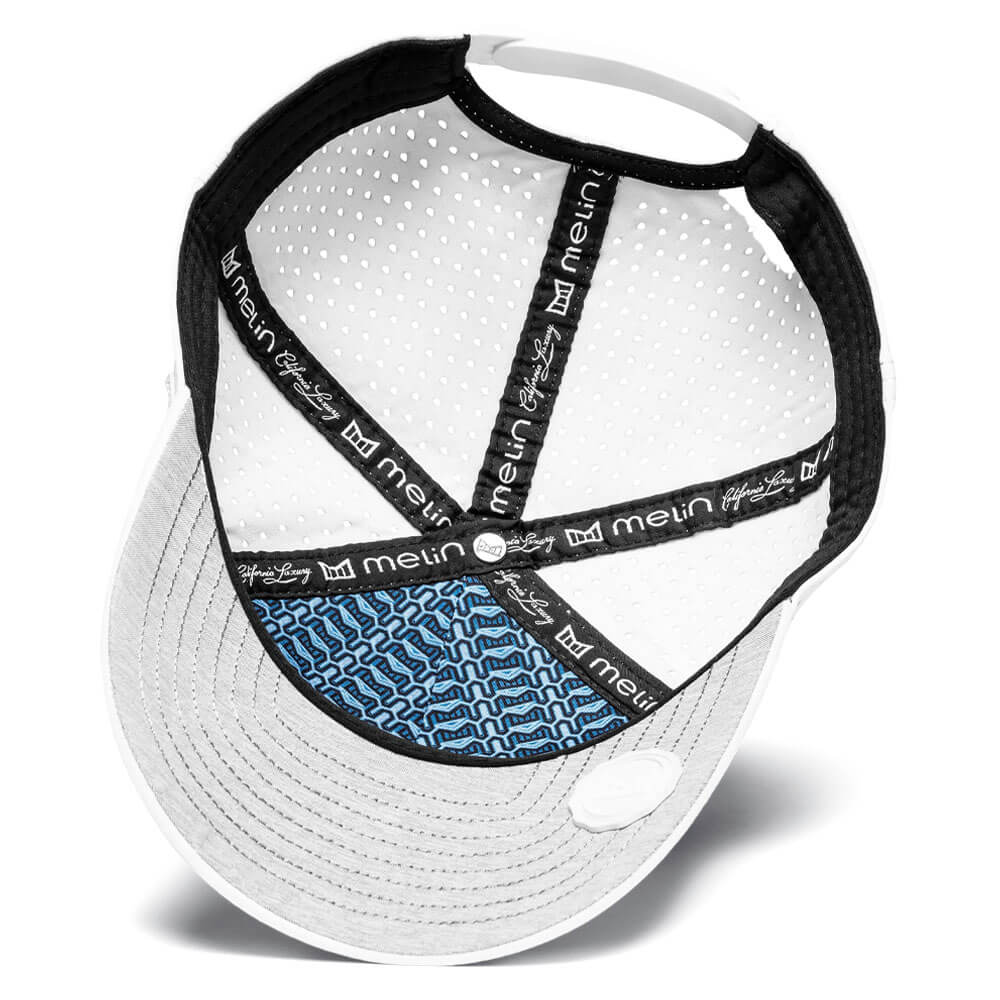 Melin Odysea Stacked Hydro Golf Cap White - SP20 Men