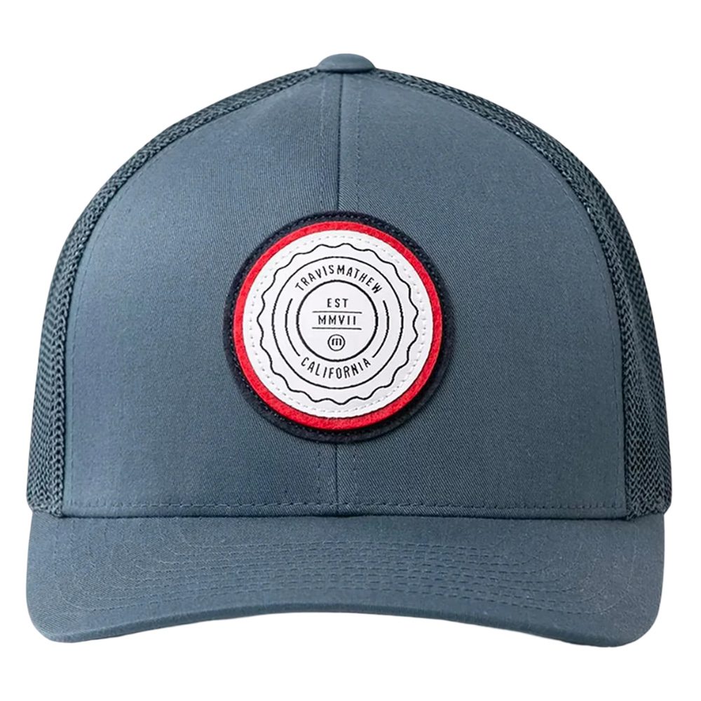 TravisMathew The Patch Golf Cap Dark Blue - 23 Men