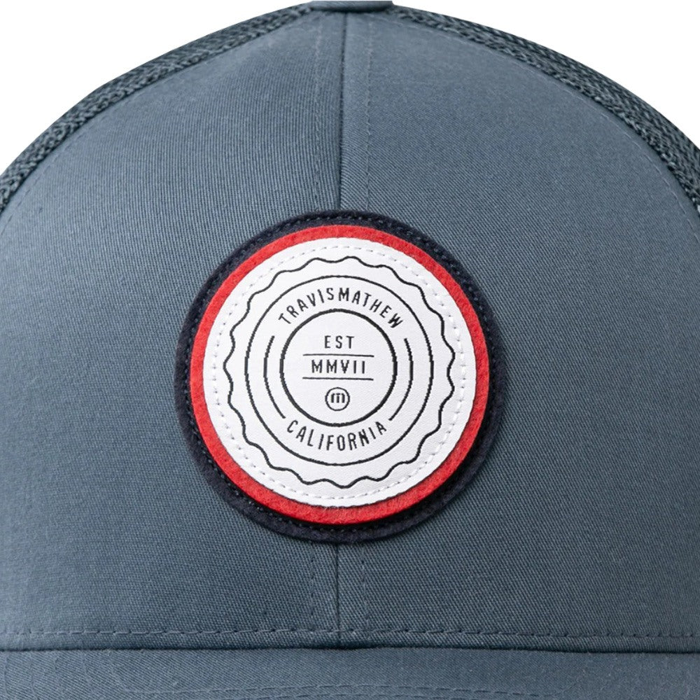 TravisMathew The Patch Golf Cap Dark Blue - 23 Men