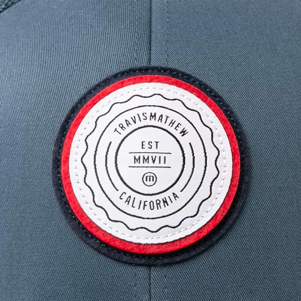 TravisMathew The Patch Golf Cap Dark Blue - 23 Men