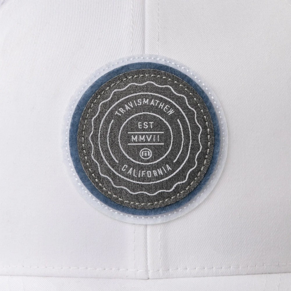 TravisMathew The Patch Golf Cap White - 23 Men