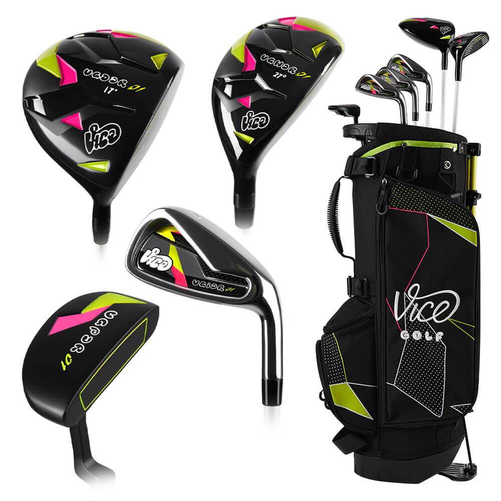 Vice Golf Junior 7-Piece Full Set Ages 7-10 (49-53") - 25 Boys