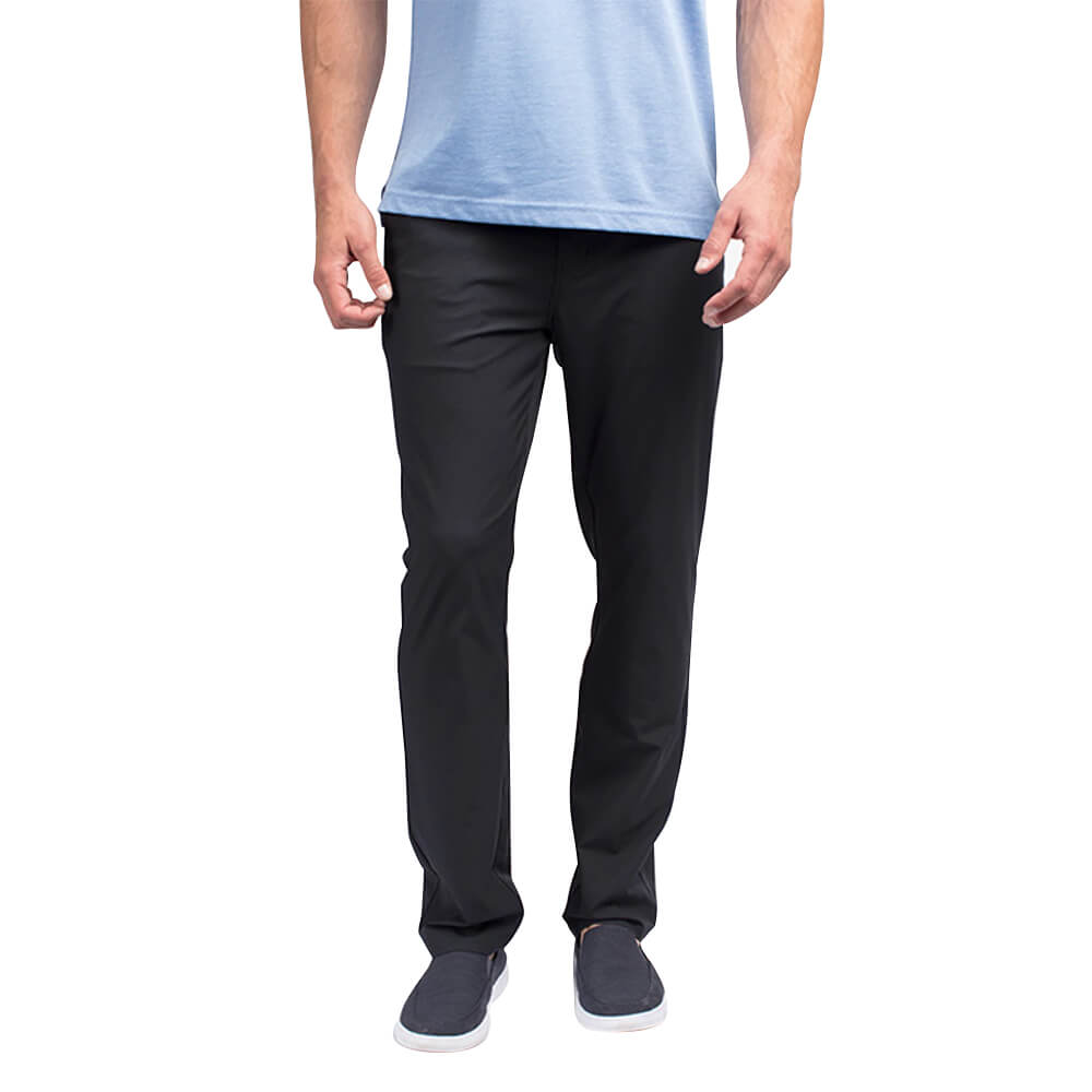 TravisMathew Right On Time Golf Pants Black - 23 Men